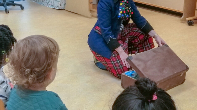 Afsluiting schooljaar met Clown Ellebel