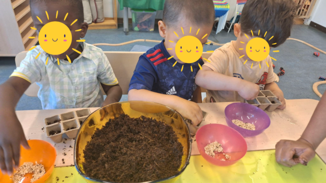 Thema Lente: zaadjes planten