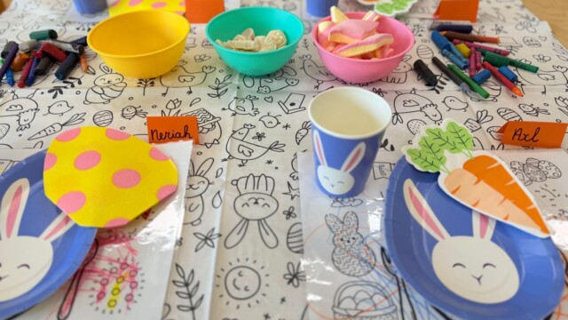 Paaslunch verzorgd door Stichting Eerlijke start