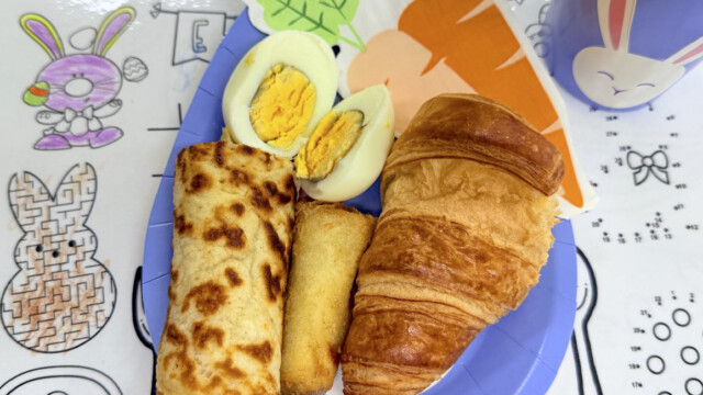 Paaslunch verzorgd door Stichting Eerlijke start