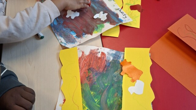 Thema Kunst: schilderij maken, lijst versieren en om je schilderij plakken