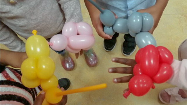 Afsluiting schooljaar met Clown Ellebel