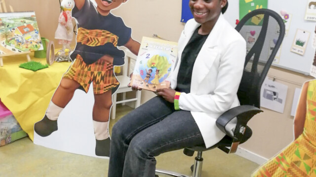 Kinderboekenauteur Victoria Bobie op bezoek